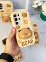 قاب Bear سیلیکونی استند شو آیفون ، سامسونگ ، شیائومی (کدC1519)
