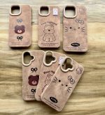 قاب تم قهوه ای جیر آیفونی