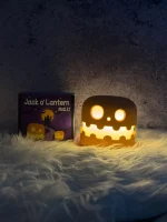 چراغ خواب طرح هالوین Jack-o'-lantern کدو تنبل (کدa0221) - تصویر 3