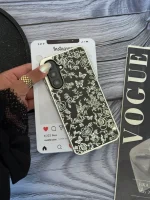 قاب Dark Flowers سامسونگ و شیائومی (کدC2093) - تصویر 2