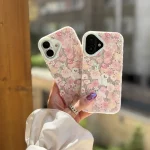 قاب پیشی در باغ گل (بدون آویز ) (کدC2061)