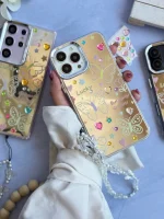 قاب نقاشی پروانه آینه ای با آویز آیفون (کدC2056) - تصویر 2