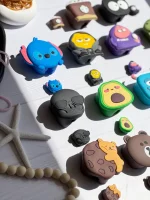 محافظ آداپتور 20 وات عروسکی میلیکونی (4 تکه) (کدa0163) - تصویر 3